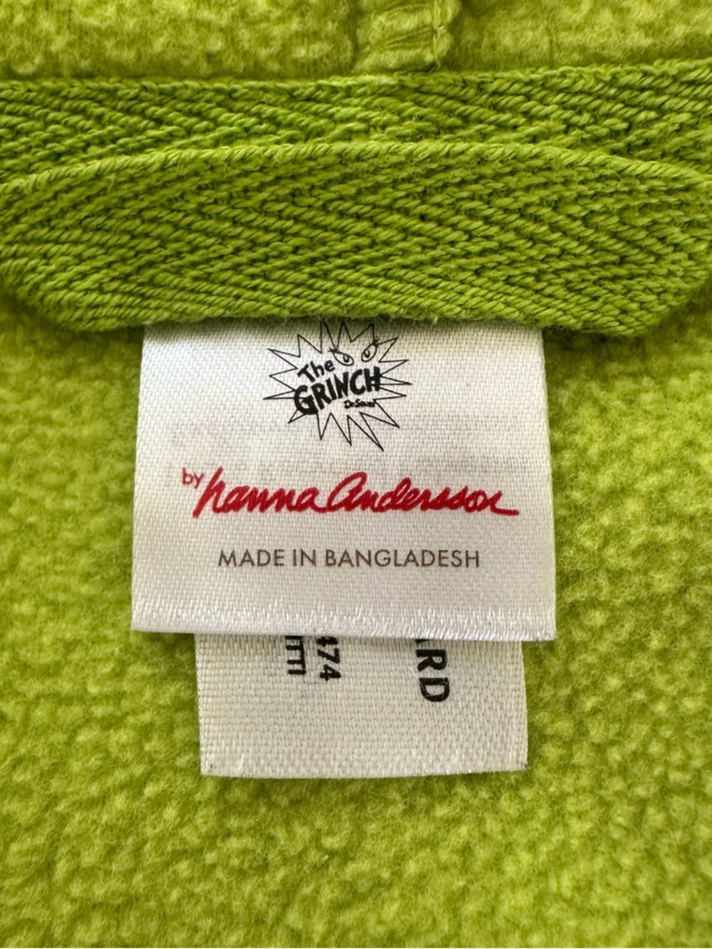 Hanna Andersson “The Grinch” kids size XL Onesie - Picture 9 of 10